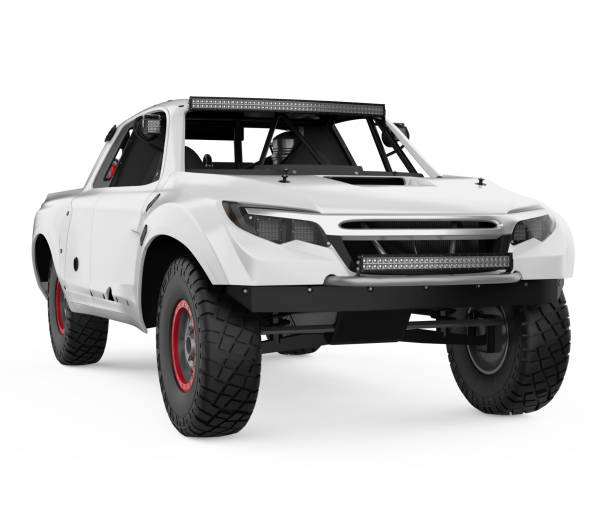 istock Pickup Race Truck Isolated 1387772305