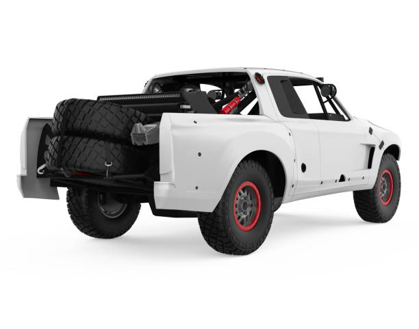 istock Pickup Race Truck Isolated 1387772330