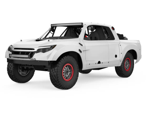 istock Pickup Race Truck Isolated 1387772401