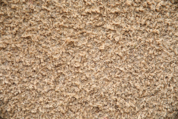 istock Beige background texture of hard carpet close up 1387778560