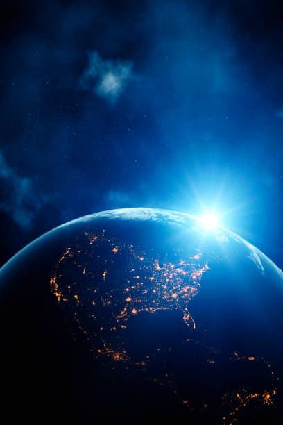 istock Planet Earth focus on America 1387779456