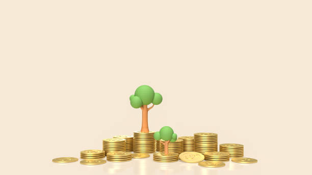 istock The tree and gold coins for business concept 3d rendering 1387781083