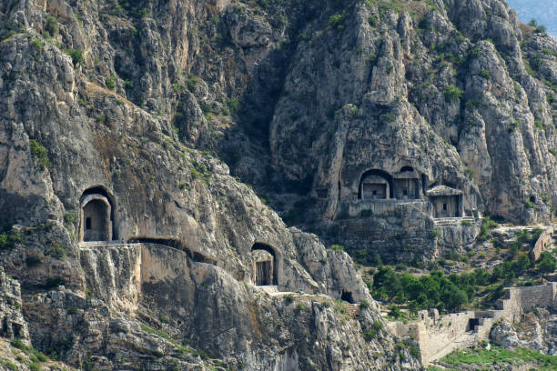 istock Amasya King Rock Tombs 1387781118