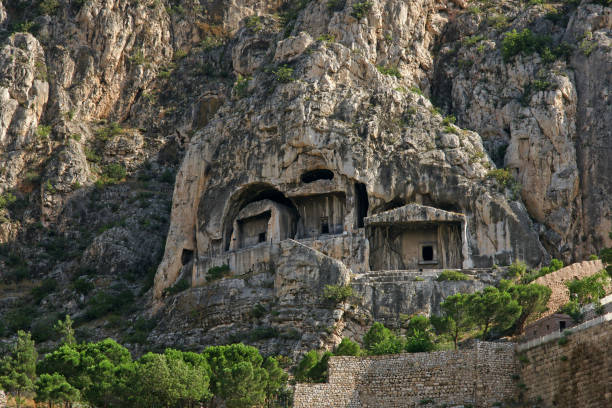 istock Amasya King Rock Tombs 1387781638
