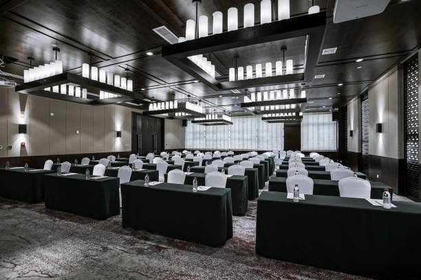 istock Business meeting room or Board room interiors. 1387787548