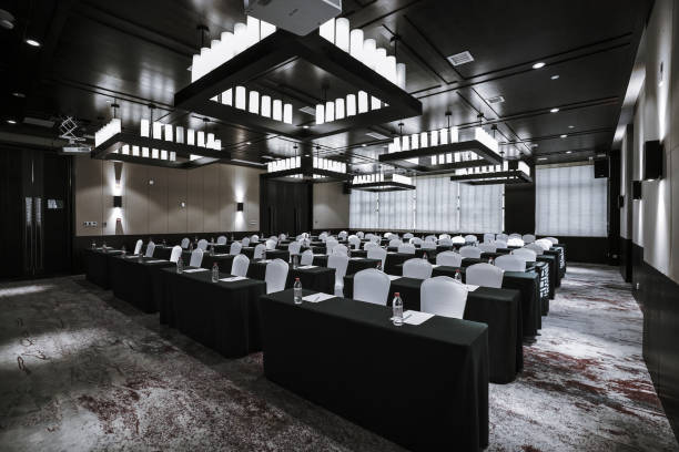 istock Business meeting room or Board room interiors. 1387787581