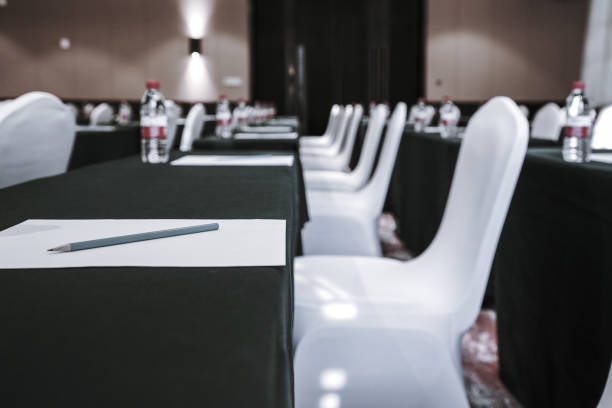 istock Business meeting room or Board room interiors. 1387787780