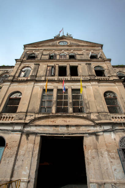 istock Bang Rak Fire Station old building 1387791249