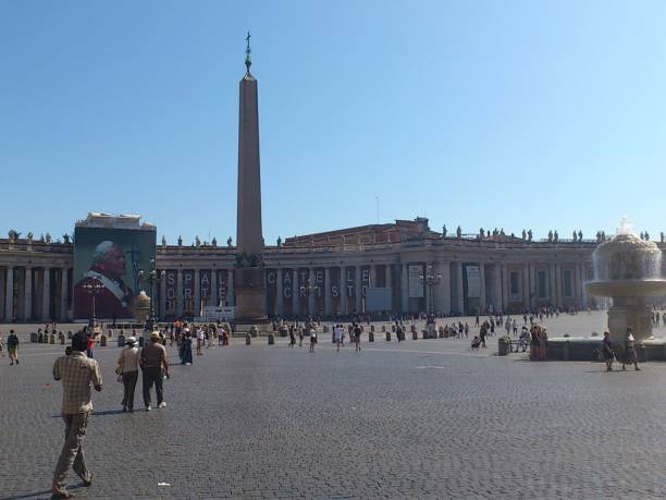 サンピエトロ広場, バチカン市国, 2011 - papal conclave ストックフォトと画像