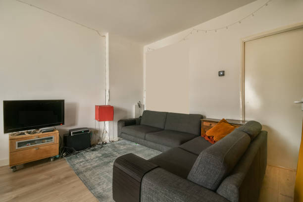 istock The interior of an open-plan apartment 1387795981