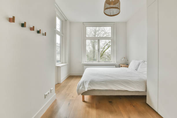 istock The interior of a bedroom 1387798104
