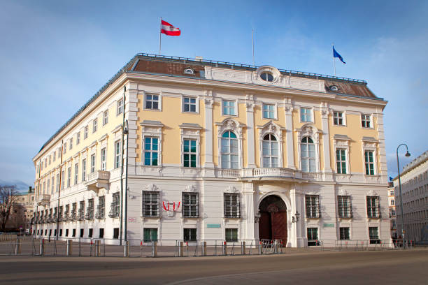 istock Austrian Chancellery in Vienna 1387799338