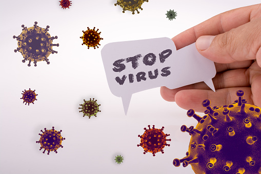 Stop COVID-19 Corona virus global outbreak pandemic disease