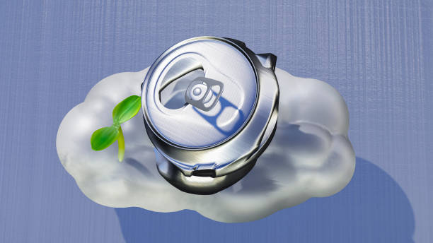 Image of recycling empty cans to achieve Zero Waste