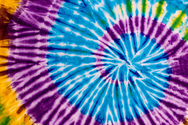 istock Tie dye colorful on cotton background. 1387805659
