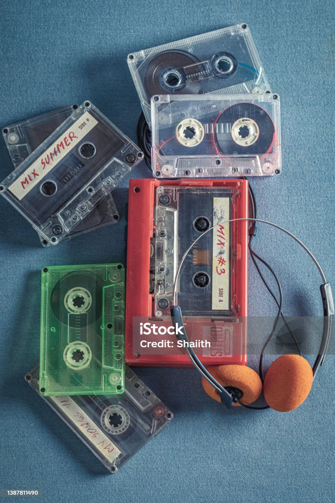 Vintage Audio Cassette As A Symbol Of 90s Music Stock Photo - Download  Image Now - Personal Stereo, 1980-1989, Archival - iStock