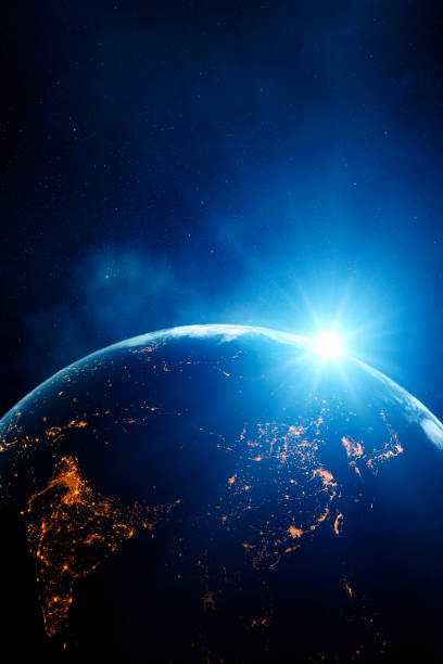 istock Planet Earth focus on Asia 1387811602
