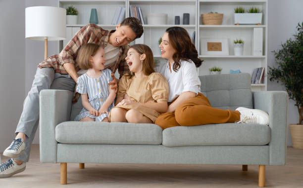 istock Happy loving family 1387818810