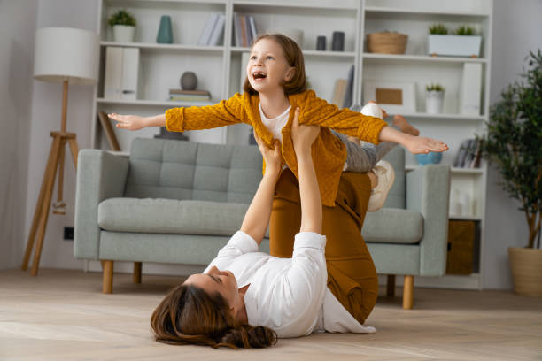 istock Happy loving family. 1387818841