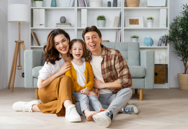 istock Happy loving family 1387818886