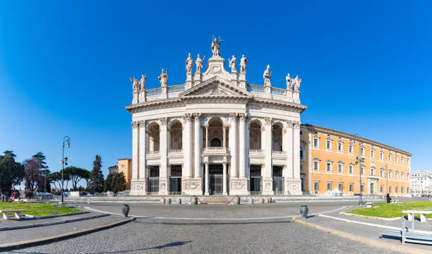 Archbasilica of Saint John Lateran stock photo