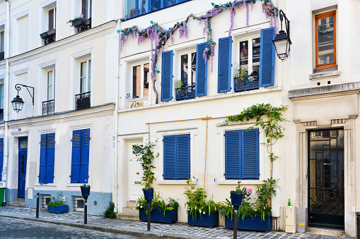 Apartment building in the Batignolles district of Paris