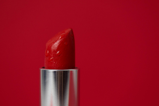 Lipstick shot with a macro lens