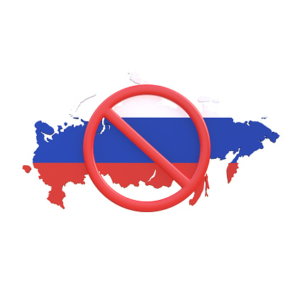 Russian flag and ruble symbol. The concept of finance and payment in rubles.