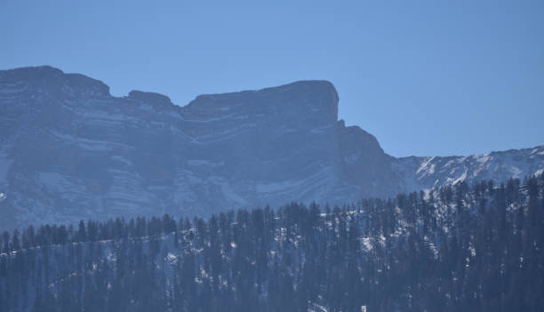 istock Winter mist on the Seekofel 1387837415
