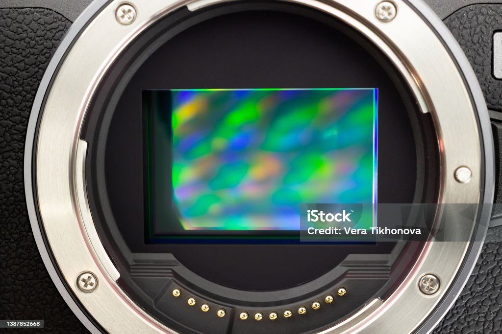 Image Sensor Visual Example Camera Camera Image Sensor Stock Photo - Download Image Now - Sensor, Camera ...