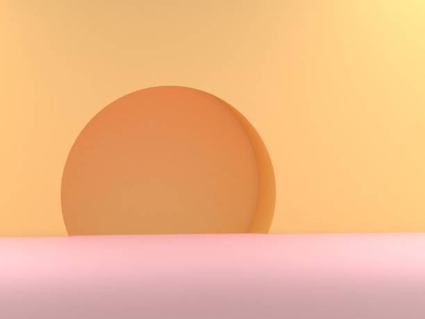 istock 3d render, minimal fashion background 1387858534