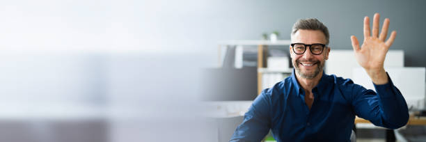 istock Video Conference Online Business Call 1387867381