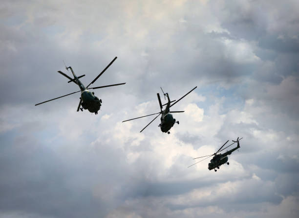 istock Russian military helicopter 1387885323