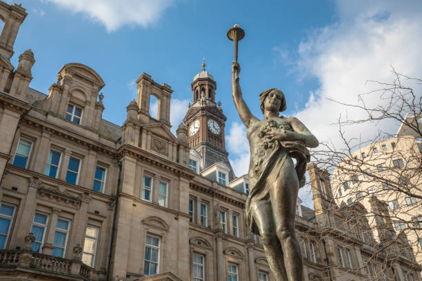 City Square, Leeds city centre.