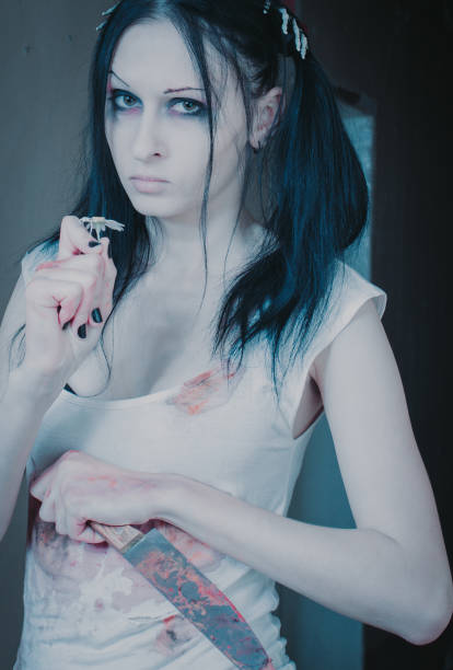 istock Maniac girl 1387897200