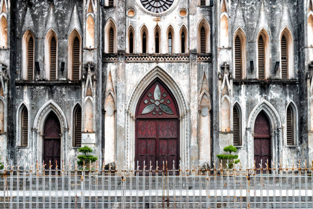 The Old St. Joseph's Catherdral in Hanoi, Vietnam
