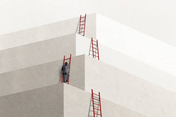 istock Ma Climbing His Way To The Top 1387928658