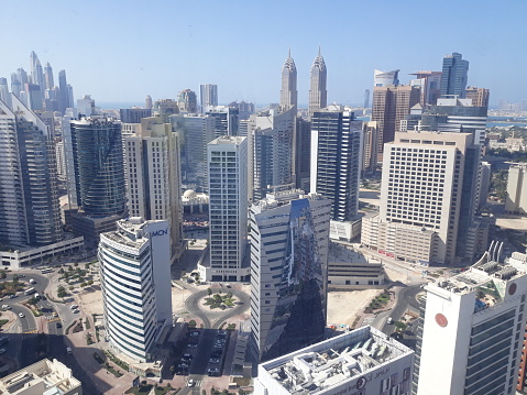 towers in tecom city in Dubai