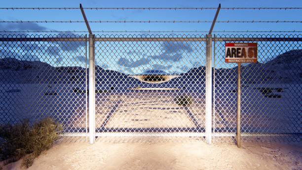 istock UFO in the area 51 1387956262