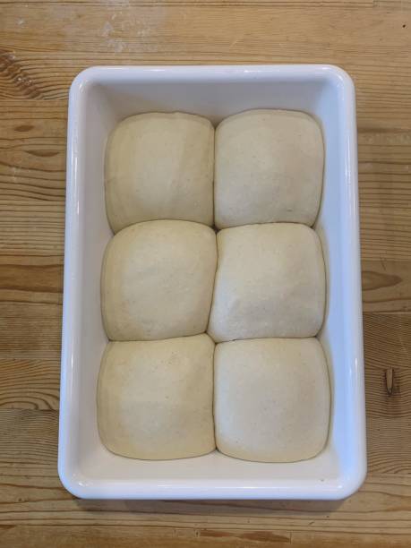 istock Yeast ball of pizza dough 1387956510