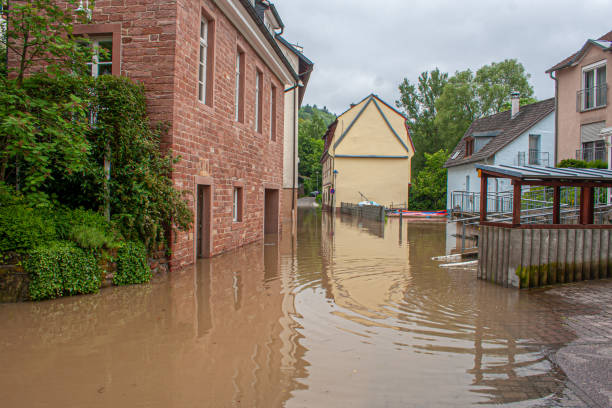 istock flooding in small german city 1387960319