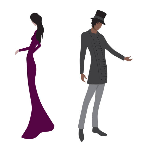 30 Silhouette Of A Young Nude Couples Illustrations Royalty Free