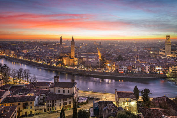 istock Verona, Italy Skyline on the Adige River 1387990057