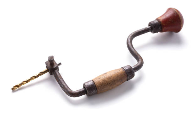 Old hand drill.To view my other Industrial related images