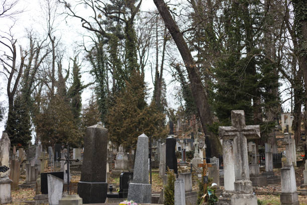 istock An old christian cemetery. 1387991592