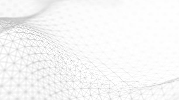 Abstract white background with connected dots and lines. Medical background. Background for business presentations. 3D Abstract white background with connected dots and lines. Medical background. Background for business presentations. 3D rendering chemical map stock pictures, royalty-free photos & images