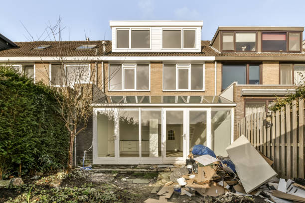 istock View of the backyard with construction debris 1388000363