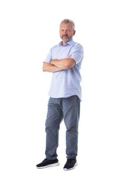 istock Mature man in casual clothes 1388009943