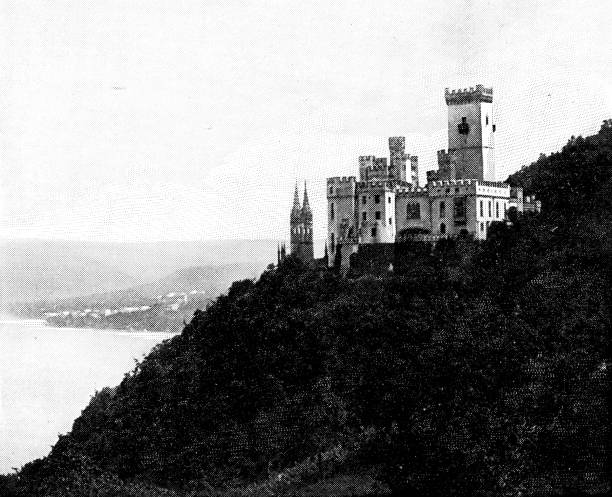 istock Stolzenfels Castle at Koblenz in Rhineland-Palatinate, Germany - 19th Century 1388014216