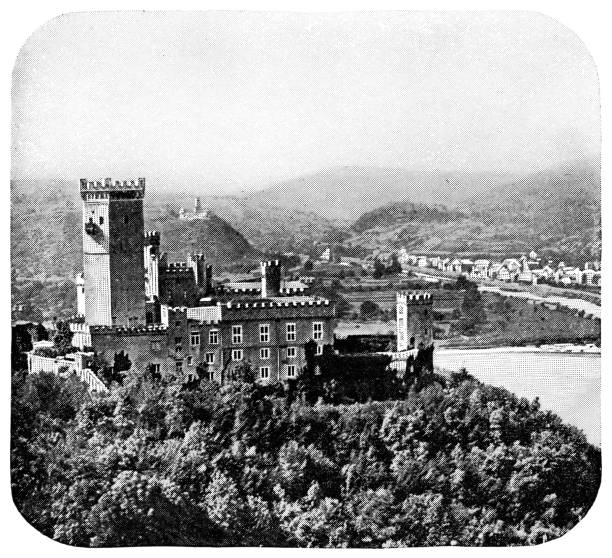 istock Stolzenfels Castle at Koblenz in Rhineland-Palatinate, Germany - 19th Century 1388014234